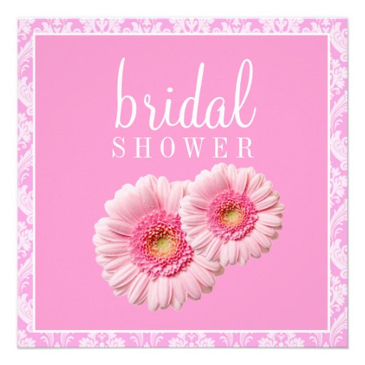 Daisy Bridal Shower Invitation