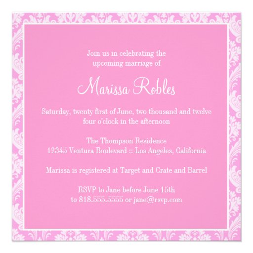 Daisy Bridal Shower Invitation