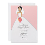 daisy bride ethnic BRIDAL SHOWER custom invitation