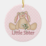 Daisy Bunny Little Sister Christmas Tree Ornaments