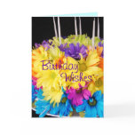 Daisy Cake Birthday card-customize