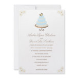 Daisy Cake Wedding Invitation