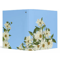 Daisy Cluster Vinyl Binders