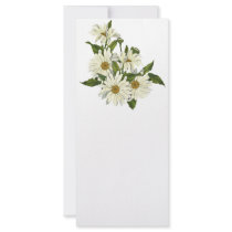 Daisy Cluster Rack Card