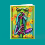 daisy cool frog cards