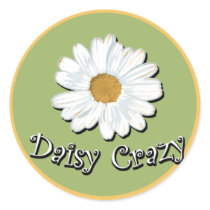 Daisy Crazy Sticker