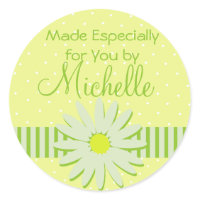 Daisy Custom Gift label Stickers