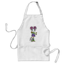 "Daisy" Cute Rainbow Flower Fairy Art Apron