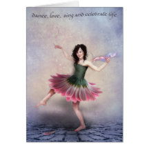 daisy dancer with sentiment cards
