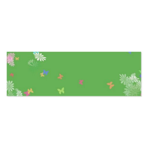 Daisy Day Dream Business Card (front side)