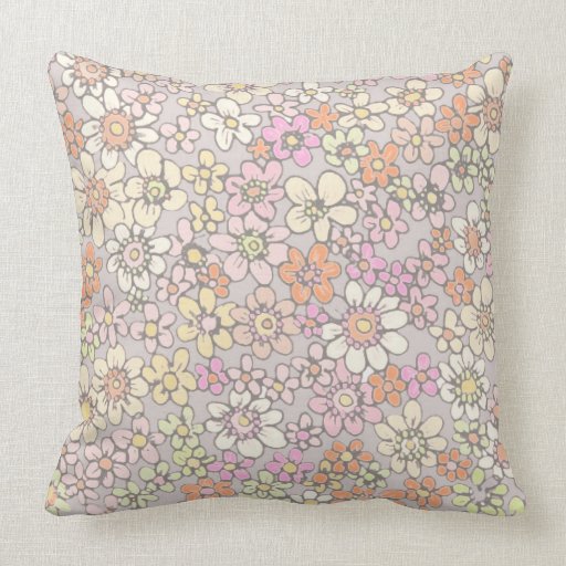 Daisy Doodle American MoJo Pillow