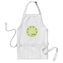 Daisy Dot Art aprons