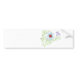 Daisy Drawing Bumper Stickers