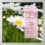 Daisy Dream Poem Poster Daisy Dream Poem Poster
