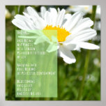 Daisy Dream Poem Poster Daisy Dream Poem Poster