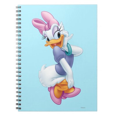 Daisy Duck 4 notebooks