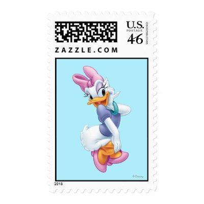 Daisy Duck 4 stamps