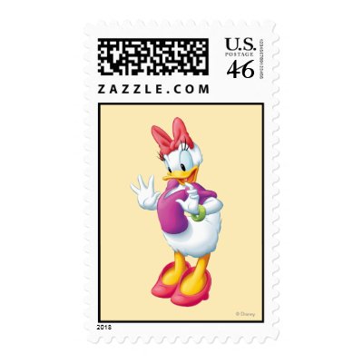 Daisy Duck 5 stamps