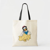 Daisy Duck Dressed up as Snow White Canvas Bag