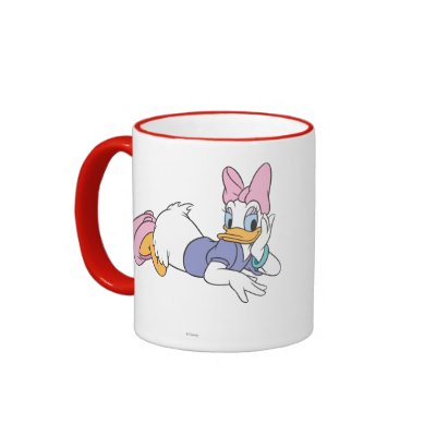 Daisy Duck Laying Down mugs