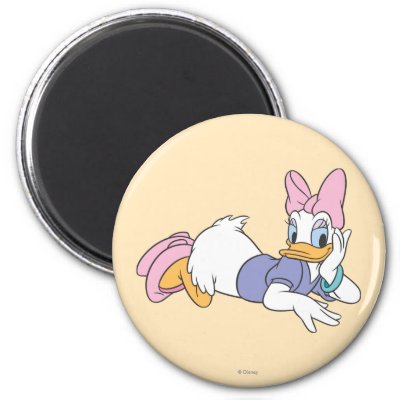 Daisy Duck Laying Down magnets