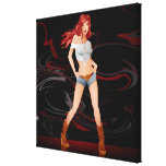 Daisy Dukes Model Wrapped Canvas Gallery Wrapped Canvas