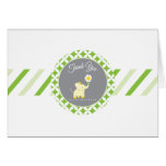 Daisy Elephant   |  Girl Thank You Cards cards