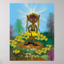 "Daisy" Elfgrem Large Poster