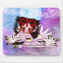 Daisy fairy mouse pad mouse mat fantasy fairy art mousepads