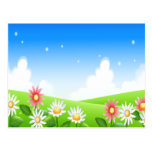 Daisy Field Post Card