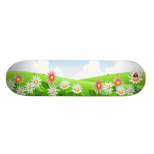 Daisy Field Skateboard