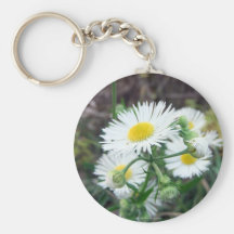 Daisy Fleabane Keychain