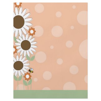 Daisy Flower Border flyer