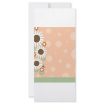 Daisy Flower Border rack cards by mariabellimages Daisy Flower Border rack cards