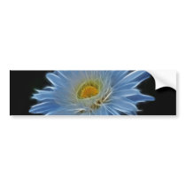 Daisy flower bumper sticker