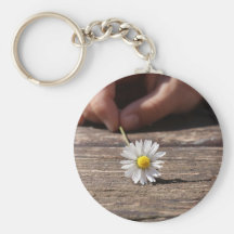 Daisy Flower Keychains