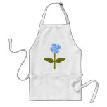 Daisy Flower Pretty Blue Apron