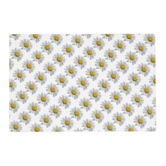 Daisy Flowers Laminated Placemat