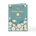 Daisy Garden Birthday Party Invitation 2 cards by Ruxique Daisy Garden Birthday Party Invitation 2 cards