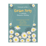 Daisy Garden Birthday Party Invitation 2 Post Cards