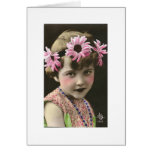 Daisy Girl Greeting Card
