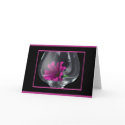 Daisy Glass Art Thank You Card