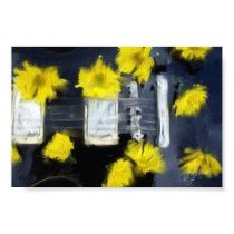 Daisy Guitar posters by Bunny_Brats Daisy Guitar posters