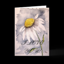 daisy, I LOVE YOU! cards