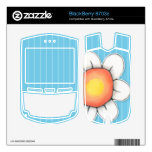 Daisy Joy blue BlackBerry 8703e Skin