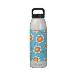 Daisy Joy blue Daisies Liberty Water Bottle