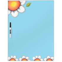 Daisy Joy blue Dry Erase Board 22" x 16" dry erase boards