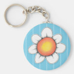 Daisy Joy blue Keychain