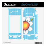 Daisy Joy blue LG enV Touch (VX11000) Skin Skins For Lg Env Touch