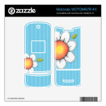 Daisy Joy blue MOTOKRZR K1 Skin Motorola MOTOKRZR K1 Skin